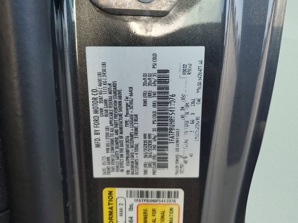 Used 2015 Ford Mustang Premium w/ Equipment Group 201A RWD image 29
