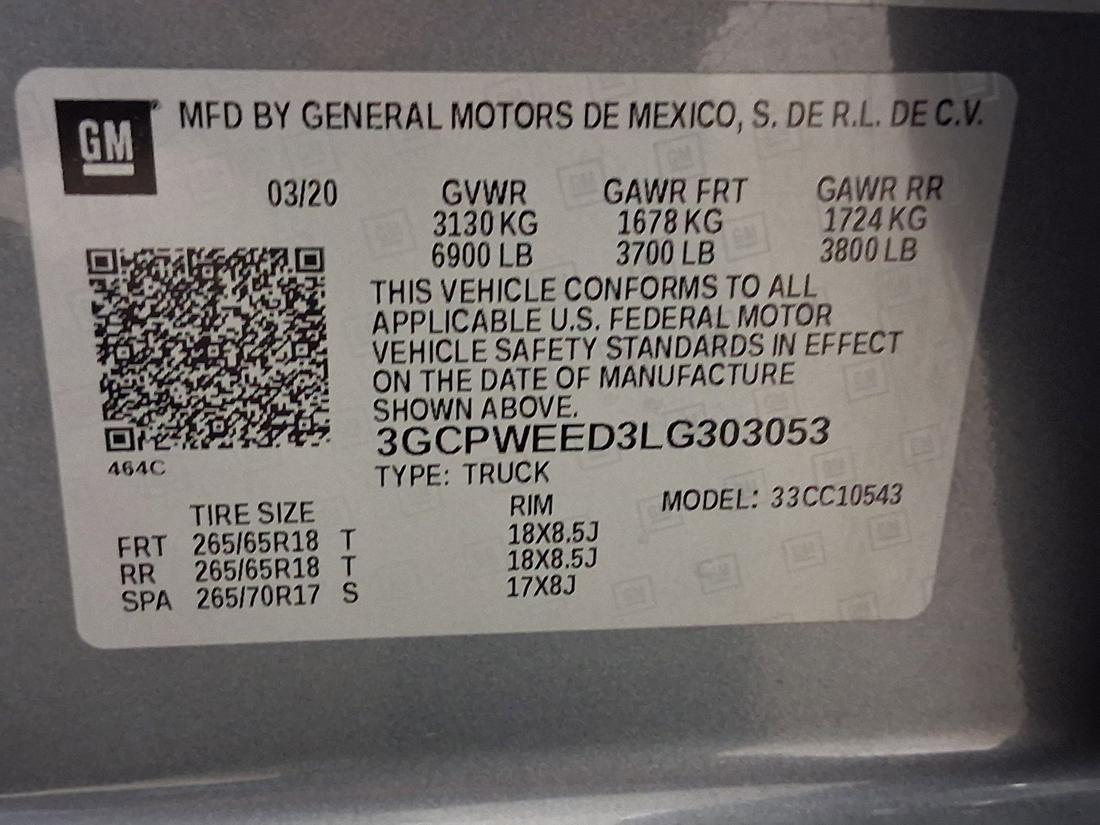 Used 2020 Chevrolet Silverado 1500 LTZ w/ LTZ Plus Package RWD image 17
