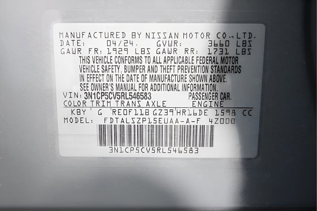 Used 2024 Nissan Kicks SV FWD image 11