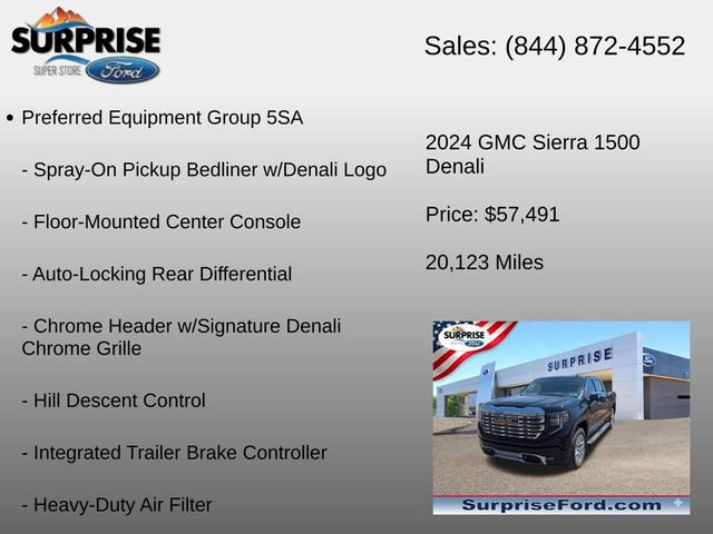 Used 2024 GMC Sierra 1500 Denali AWD/4WD image 16