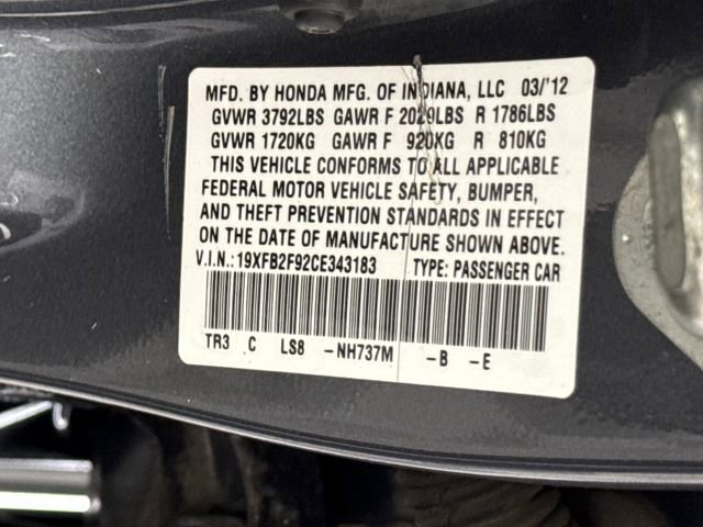 Used 2012 Honda Civic EX-L image 15