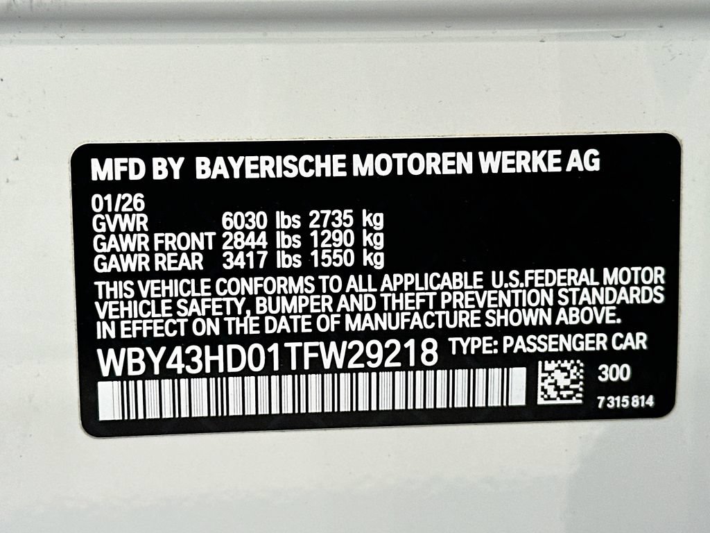 Used 2026 BMW i4 xDrive40i w/ M Sport Package AWD/4WD image 33
