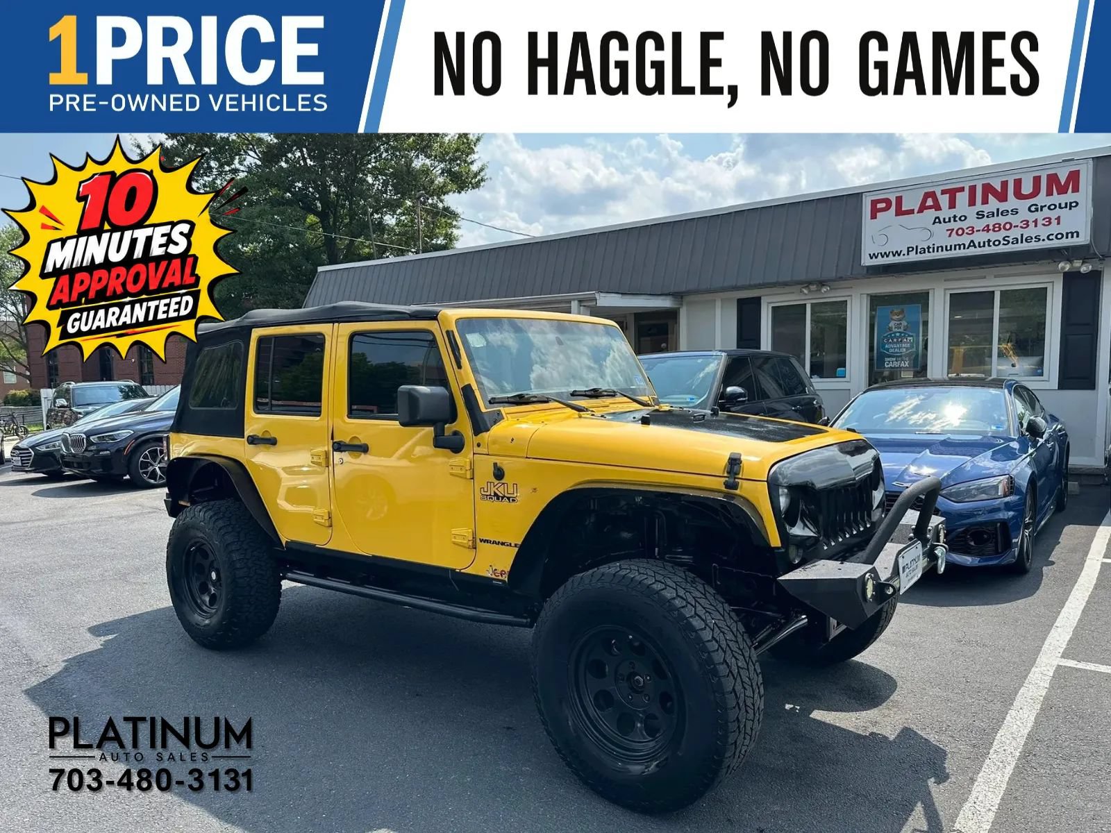 Used 2015 Jeep Wrangler Unlimited Sport AWD/4WD image 1