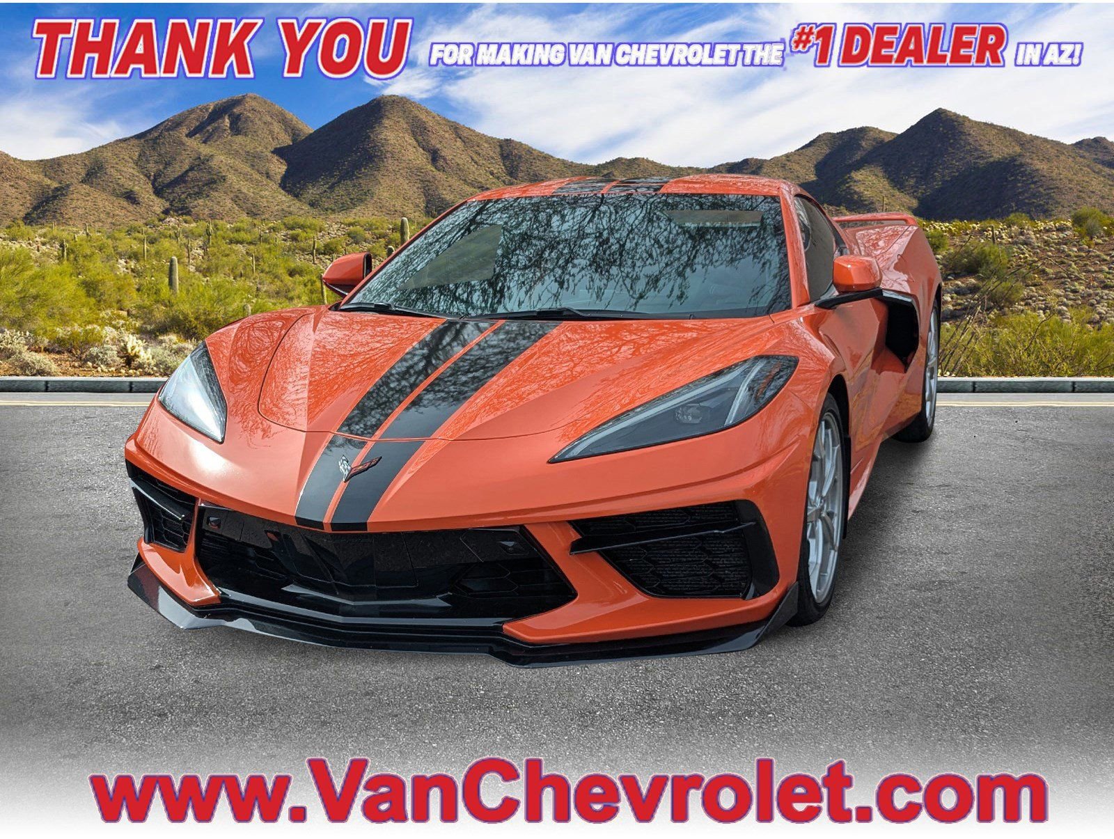 Certified 2020 Chevrolet Corvette Stingray Premium Cpe w/ 3LT Preferred Equipment Group RWD image 1