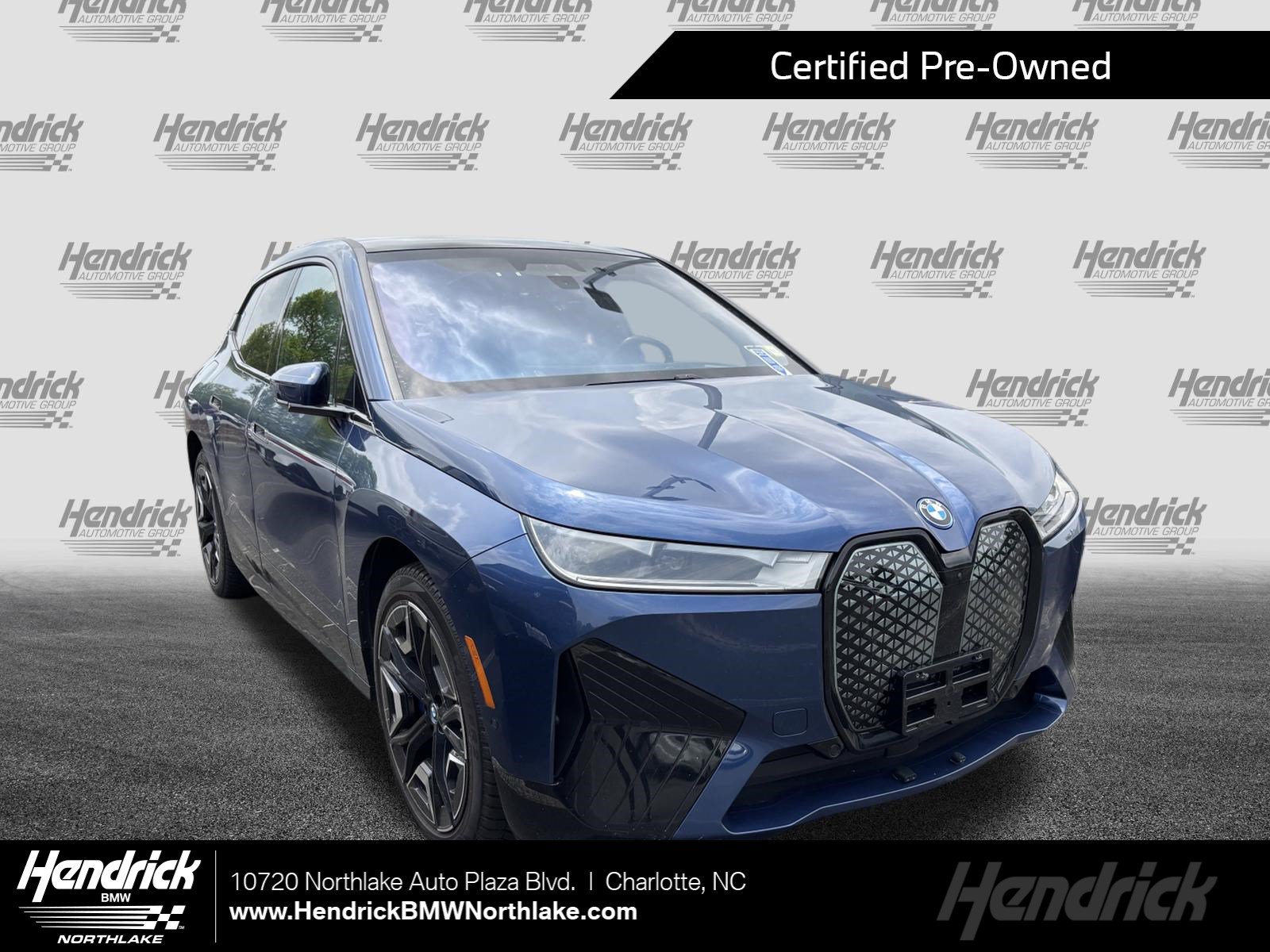 Certified 2024 BMW iX xDrive50 w/ Premium Package AWD/4WD image 1