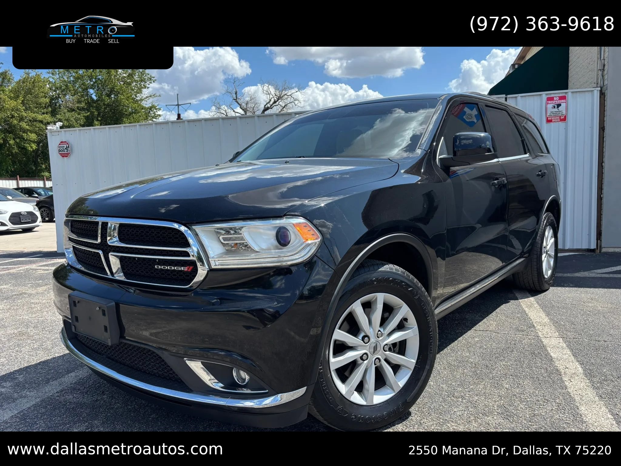 Used 2019 Dodge Durango SXT AWD/4WD image 1