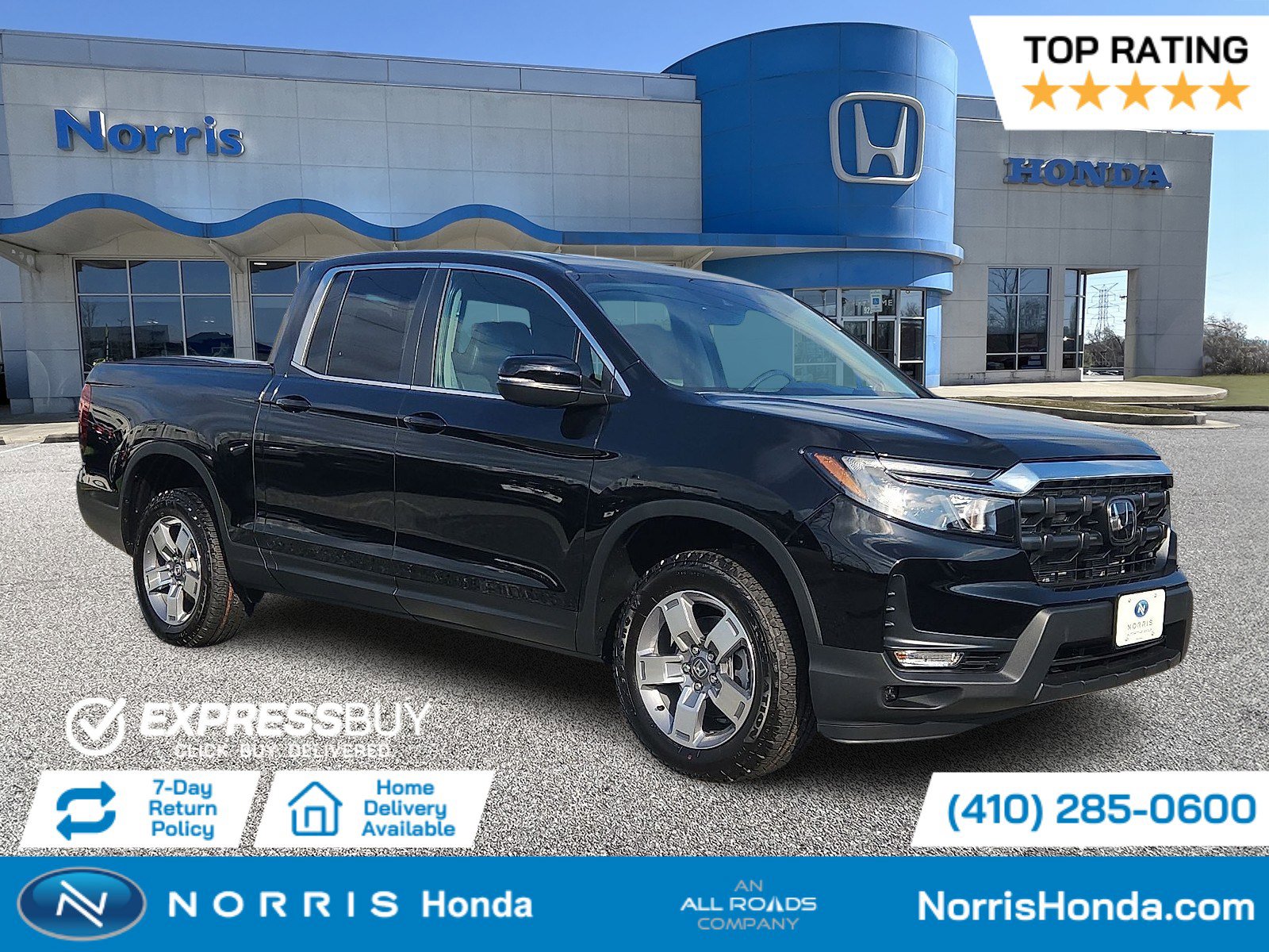 New 2025 Honda Ridgeline RTL