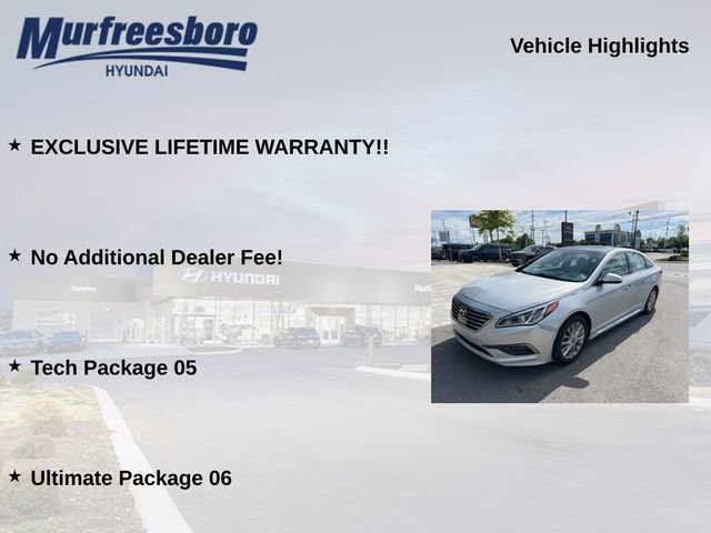Used 2015 Hyundai Sonata Limited w/ Option Group 06 FWD image 5