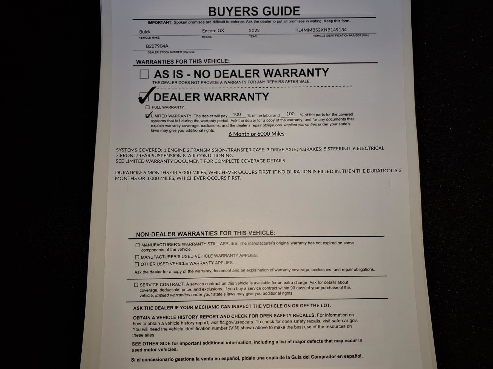 Used 2022 Buick Encore GX Preferred w/ Cold Weather Comfort Package FWD image 39