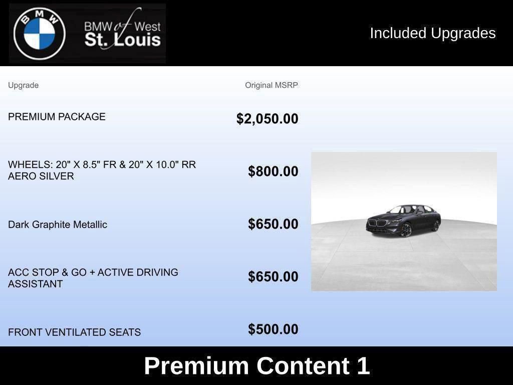 Used 2025 BMW 530i xDrive w/ Premium Package image 74