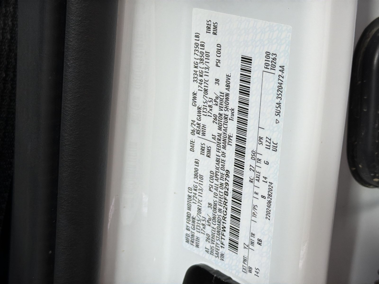 Used 2024 Ford F150 Raptor AWD/4WD image 30