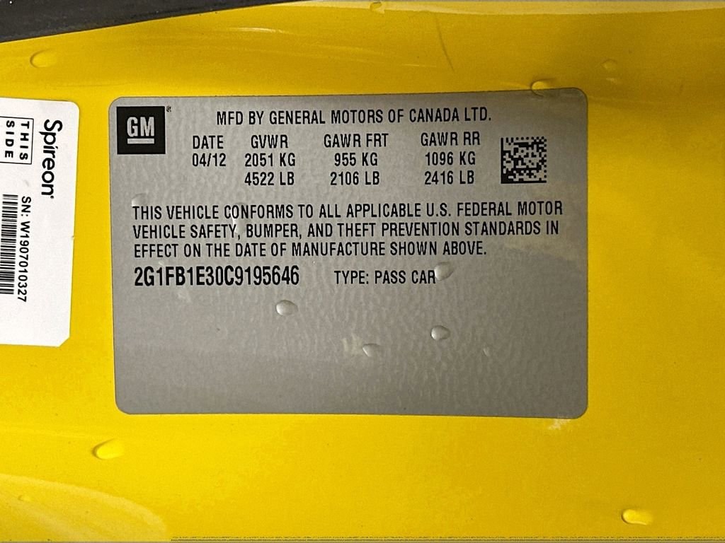 Used 2012 Chevrolet Camaro LT image 32