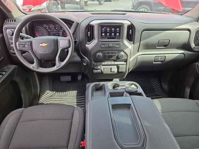 Certified 2025 Chevrolet Silverado 1500 Custom w/ Turbomax Blackout Package AWD/4WD image 28