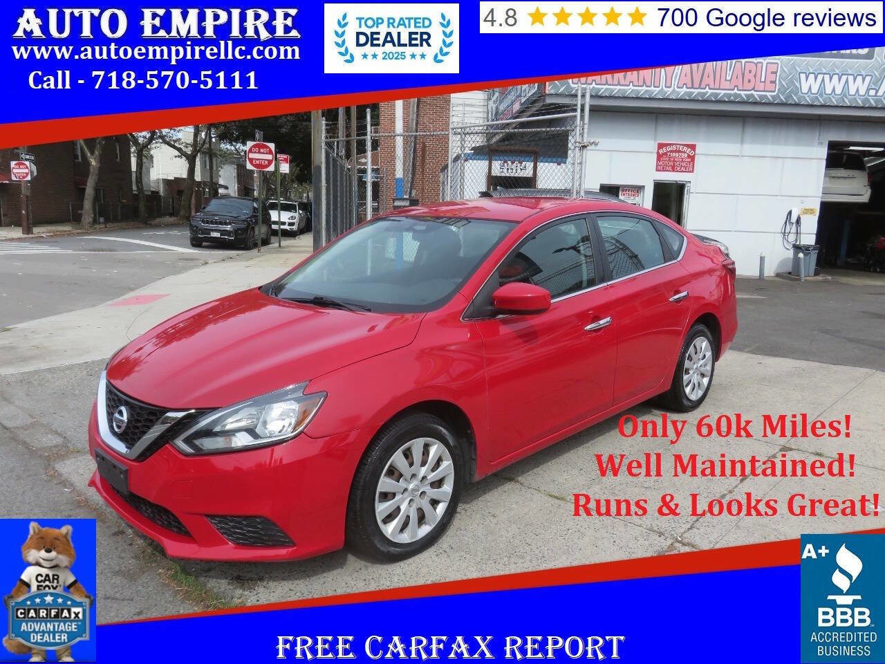 Used 2017 Nissan Sentra SV