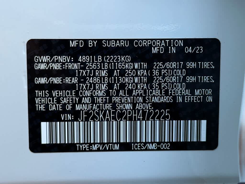 Certified 2023 Subaru Forester Premium AWD/4WD image 22