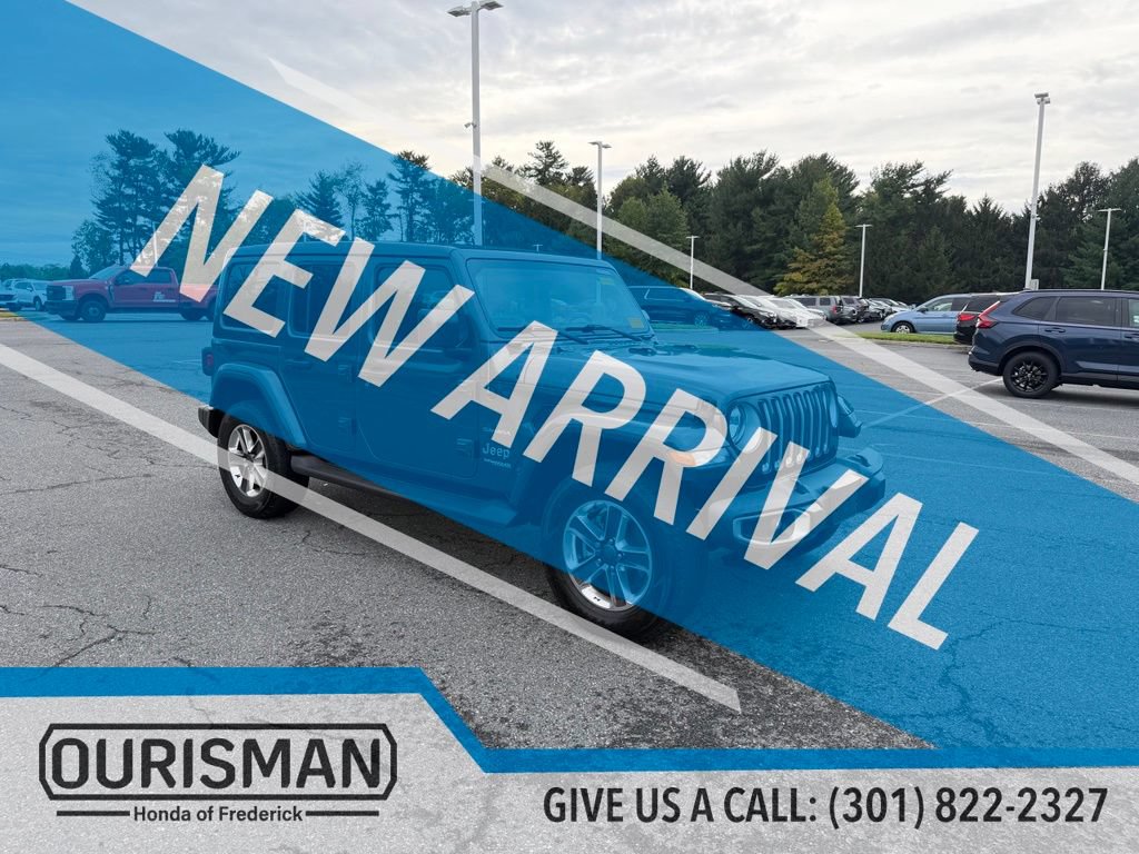 Used 2021 Jeep Wrangler Unlimited Sahara AWD/4WD image 2