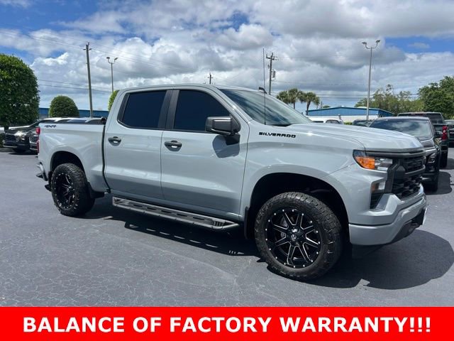 Used 2024 Chevrolet Silverado 1500 Custom w/ LPO, Dark Essentials Package image 1