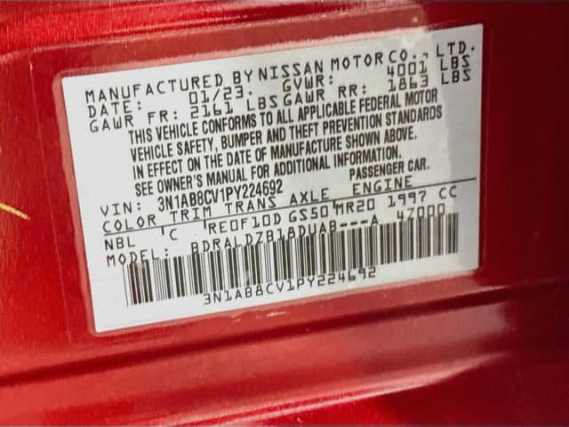 Used 2023 Nissan Sentra SV w/ SV Premium Package FWD image 31