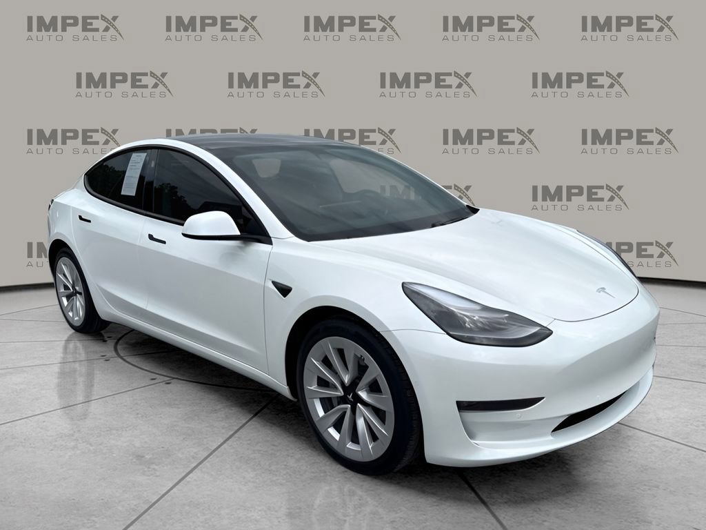 Used 2021 Tesla Model 3 Long Range AWD/4WD image 7