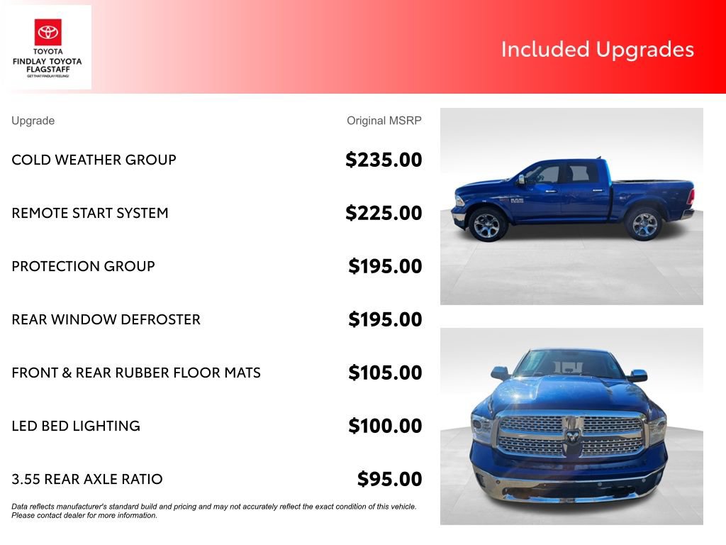Used 2016 RAM 1500 Laramie w/ Convenience Group AWD/4WD image 6