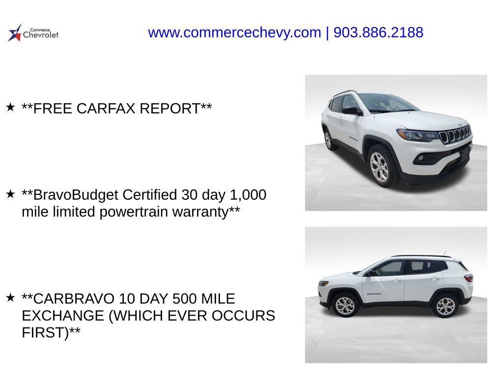 Used 2024 Jeep Compass Latitude AWD/4WD image 4