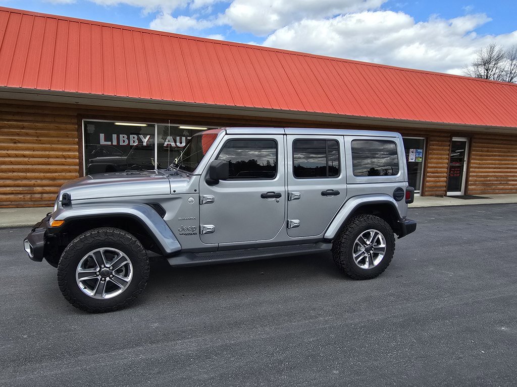 Used 2021 Jeep Wrangler Unlimited Sahara w/ Uconnect 4C Nav & Sound Group
