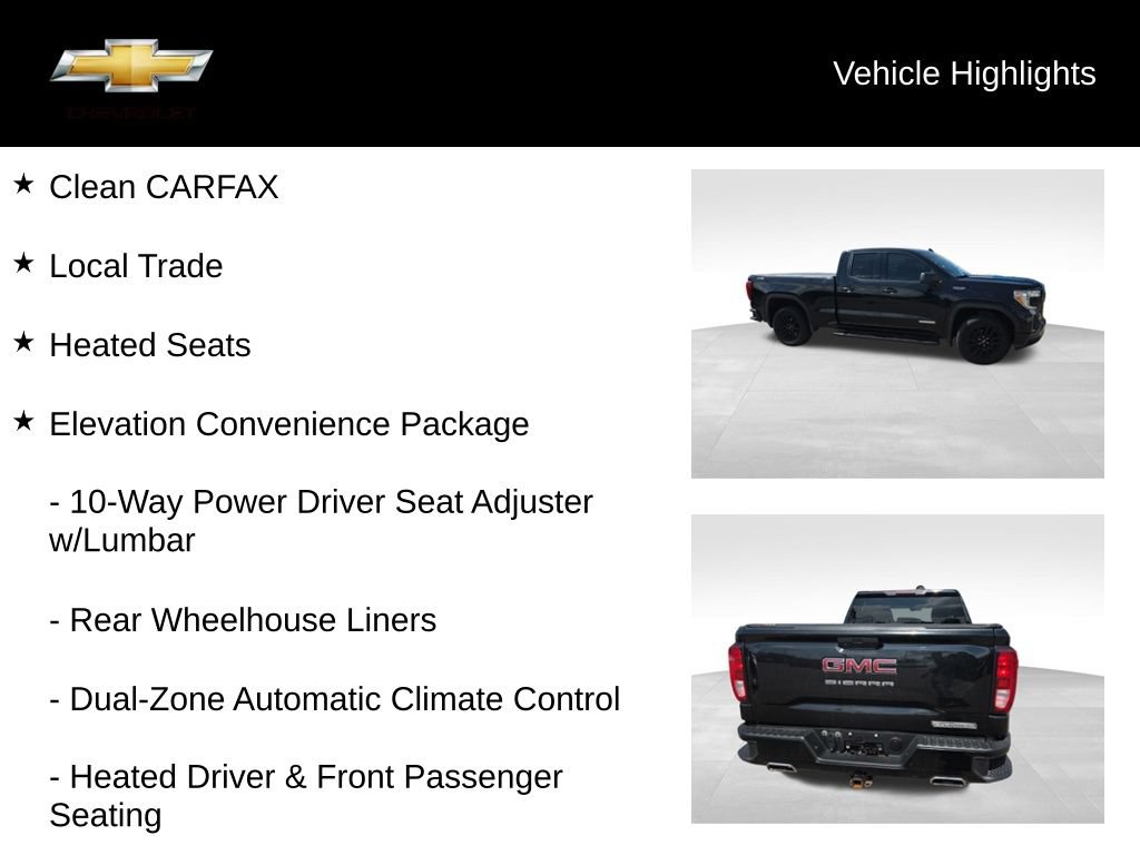 Used 2019 GMC Sierra 1500 Elevation w/ Elevation Value Package AWD/4WD image 17
