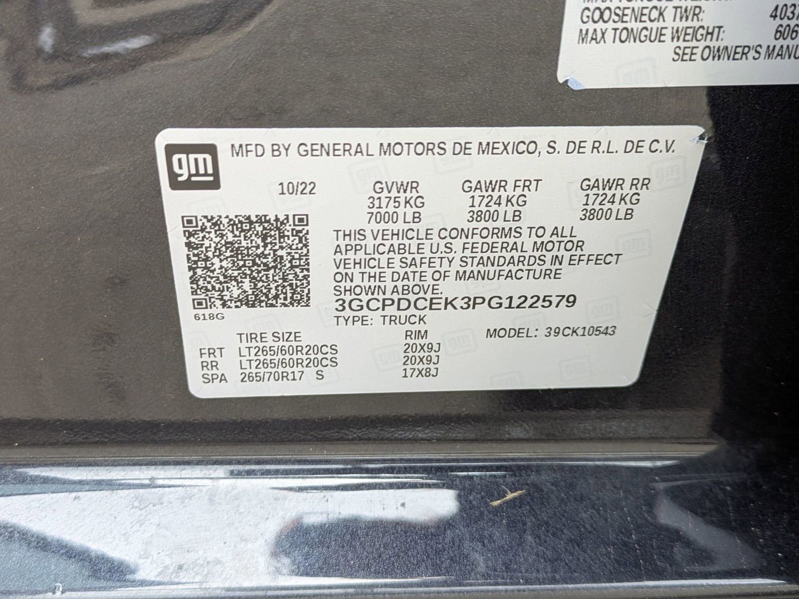 Used 2023 Chevrolet Silverado 1500 Custom Trail Boss w/ LPO, Dark Essentials Package image 13