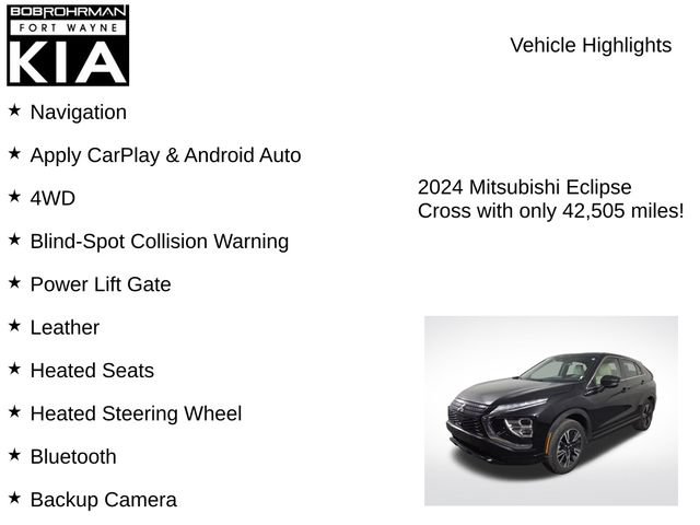 Used 2024 Mitsubishi Eclipse Cross SE AWD/4WD image 7