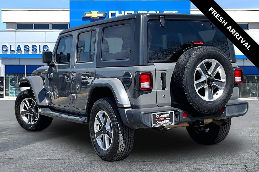 Used 2020 Jeep Wrangler Unlimited Sahara image 4