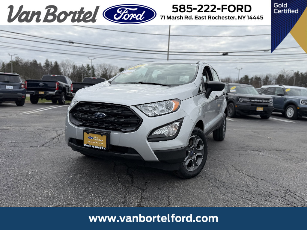 Certified 2022 Ford EcoSport S