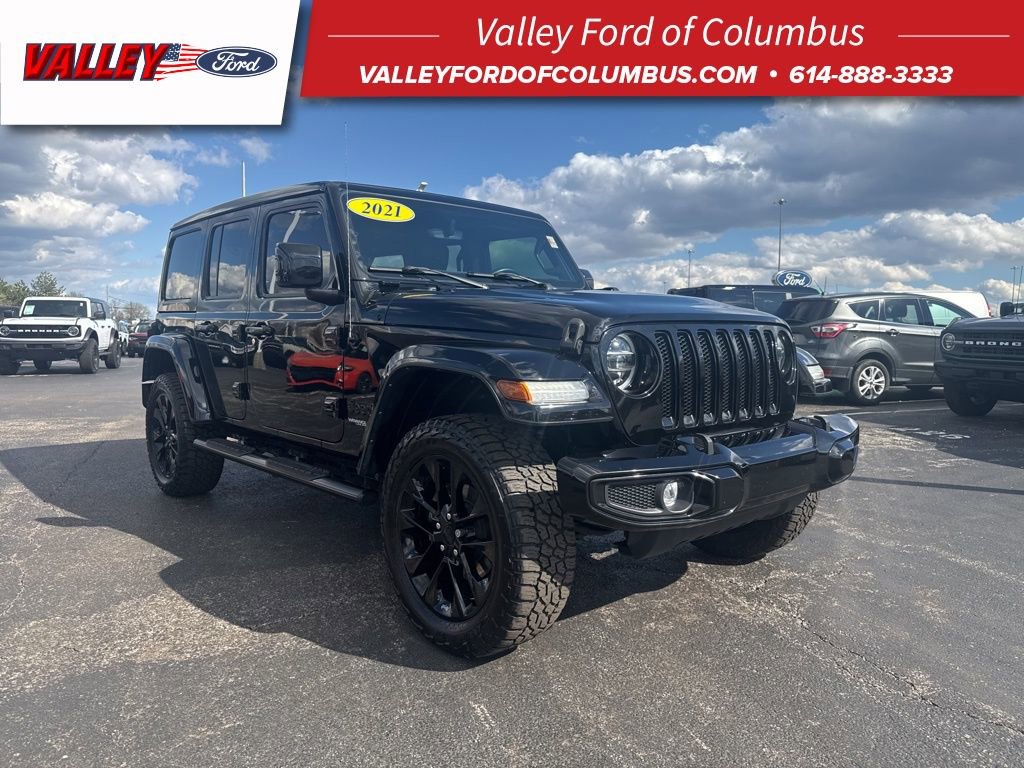 Used 2021 Jeep Wrangler Unlimited Sahara image 1