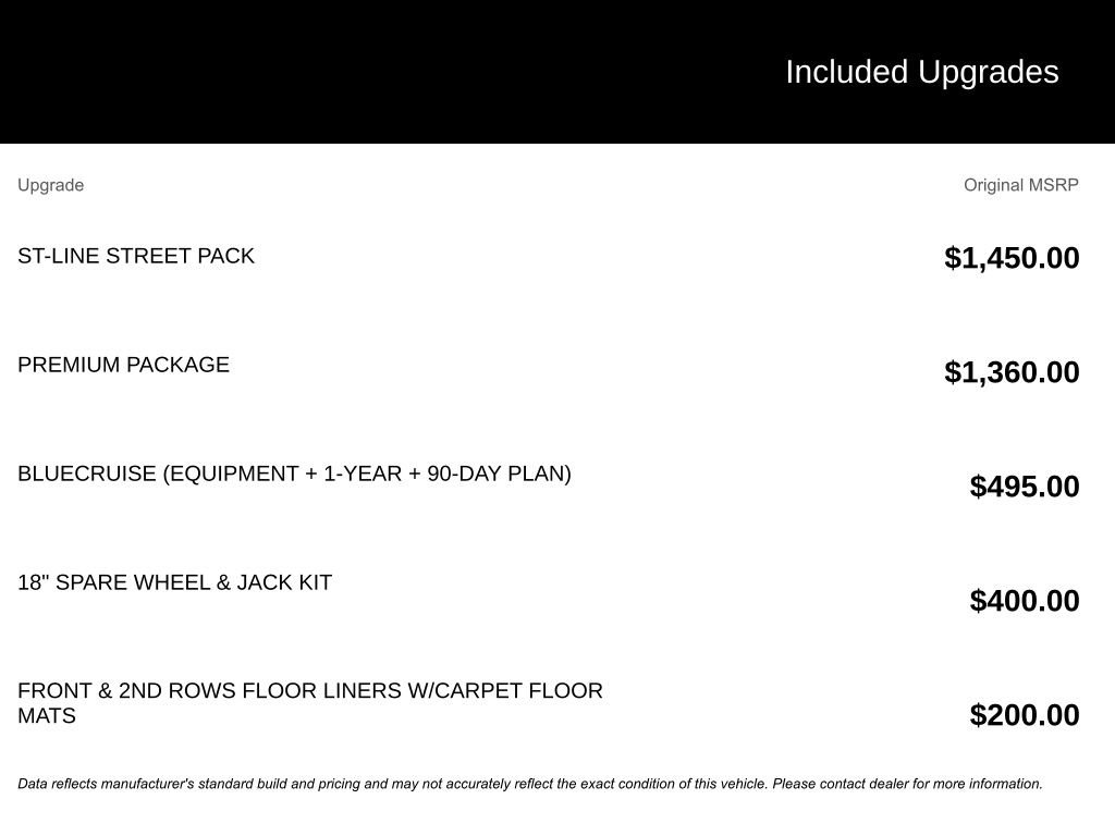 New 2026 Ford Explorer ST-Line w/ ST-Line Street Pack image 3
