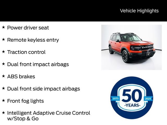 Certified 2023 Ford Bronco Sport Outer Banks w/ Tech Package AWD/4WD image 26