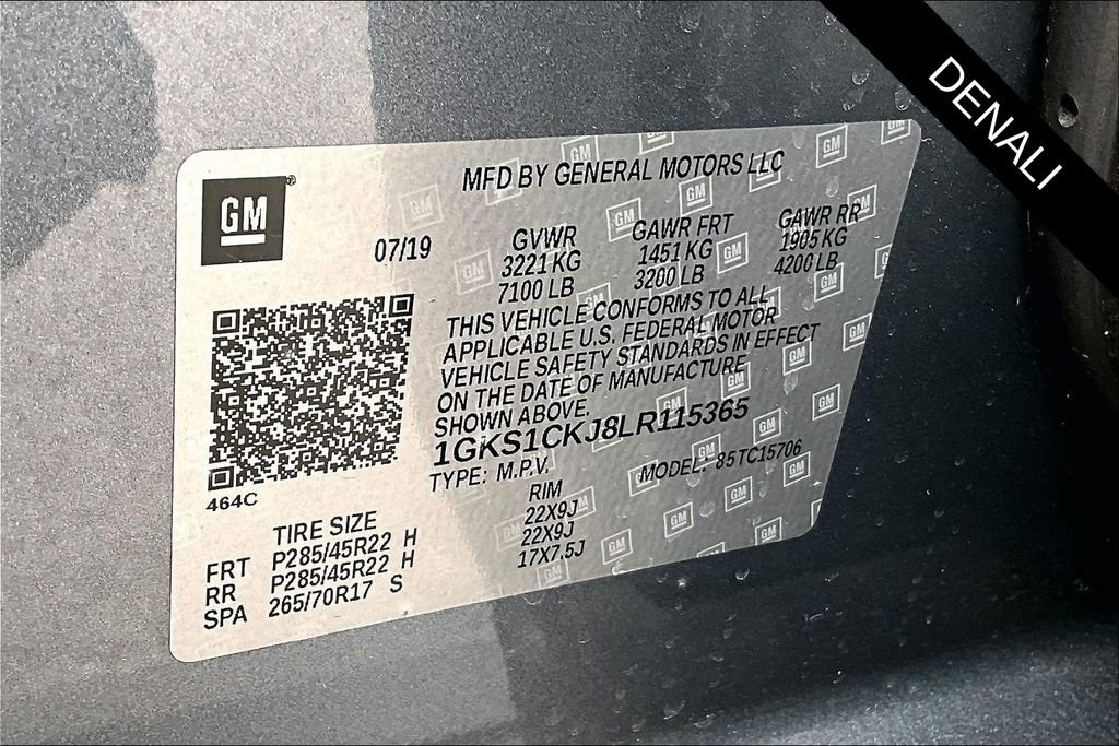 Used 2020 GMC Yukon Denali w/ Denali Ultimate Package image 18