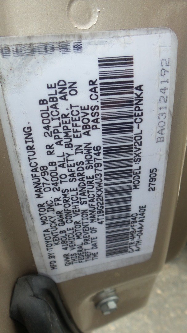 Used 1998 Toyota Camry LE FWD image 29