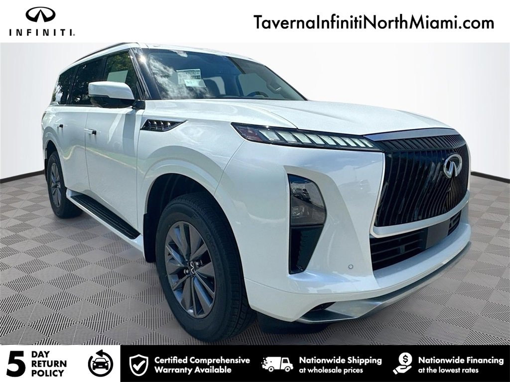 New 2026 INFINITI QX80 Pure w/ Cargo Package