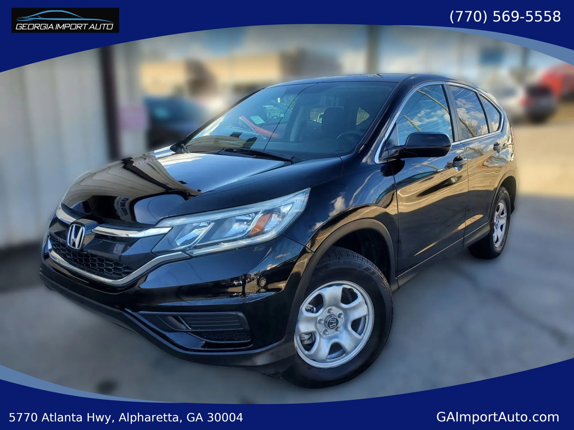 Used 2015 Honda CR-V LX