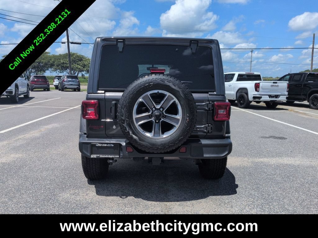 Used 2020 Jeep Wrangler Unlimited Sahara AWD/4WD image 8