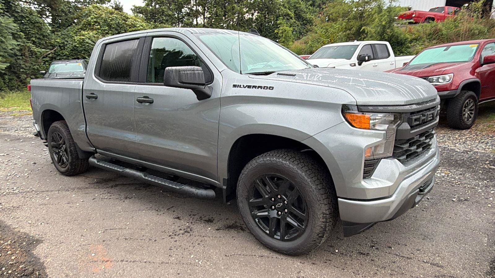 New 2026 Chevrolet Silverado 1500 Custom w/ Turbomax Blackout Package RWD image 6
