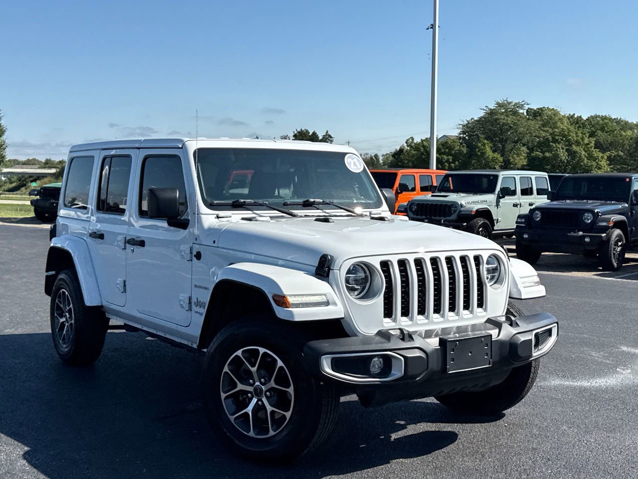 Used 2021 Jeep Wrangler Unlimited Sahara w/ Cold Weather Group