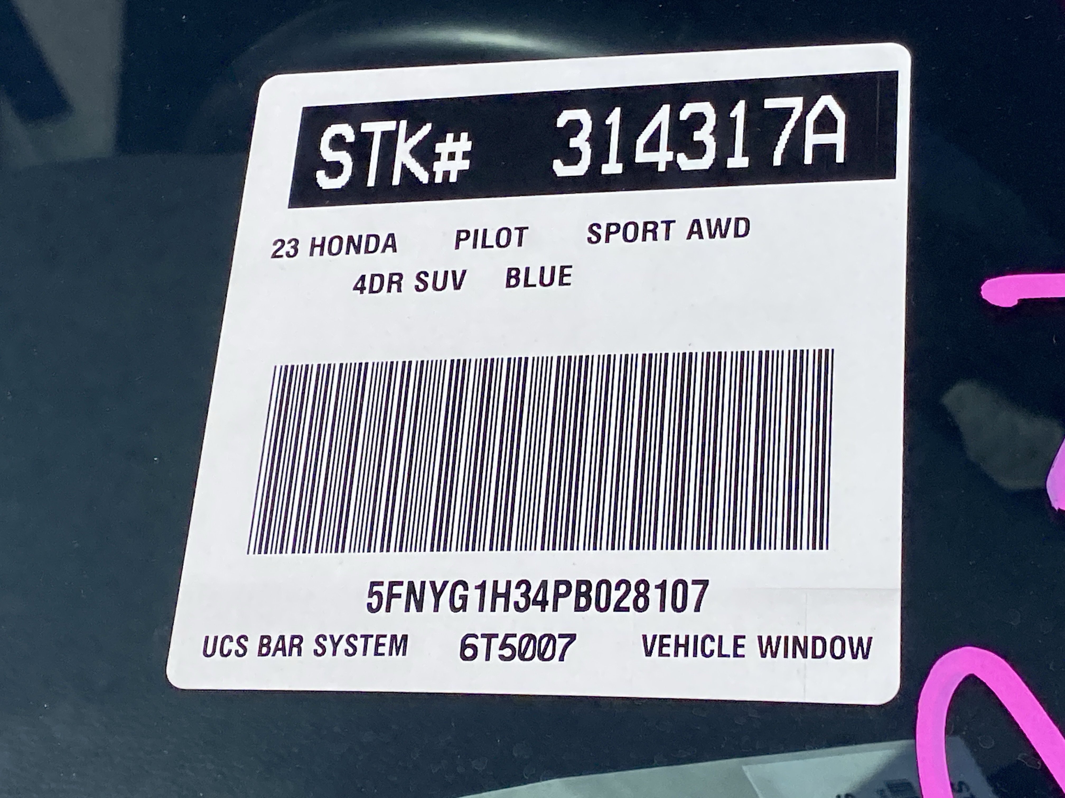Used 2023 Honda Pilot Sport image 6