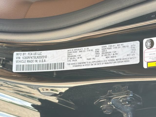 Used 2020 RAM 1500 Limited AWD/4WD image 44