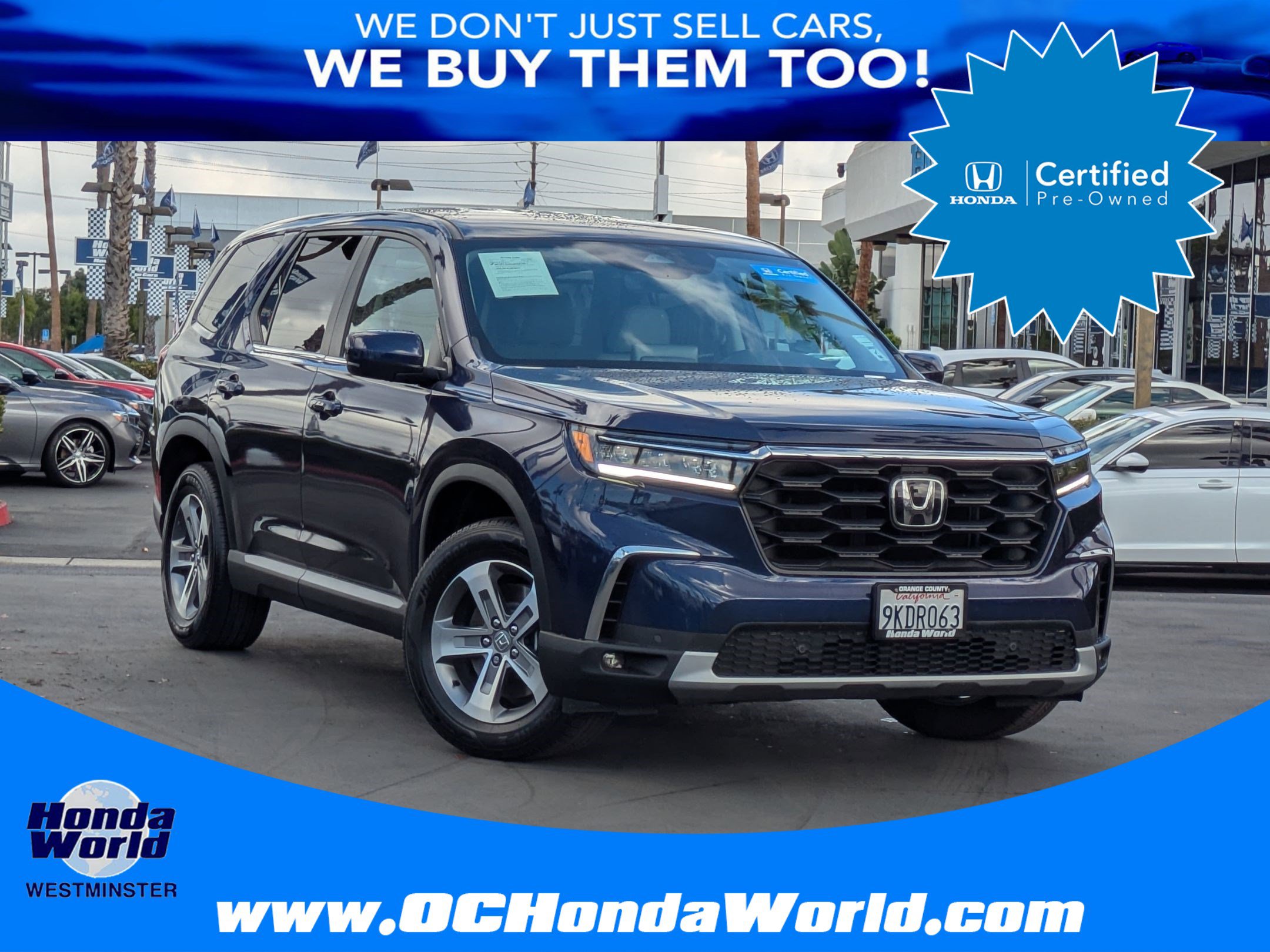Certified 2024 Honda Pilot EX-L