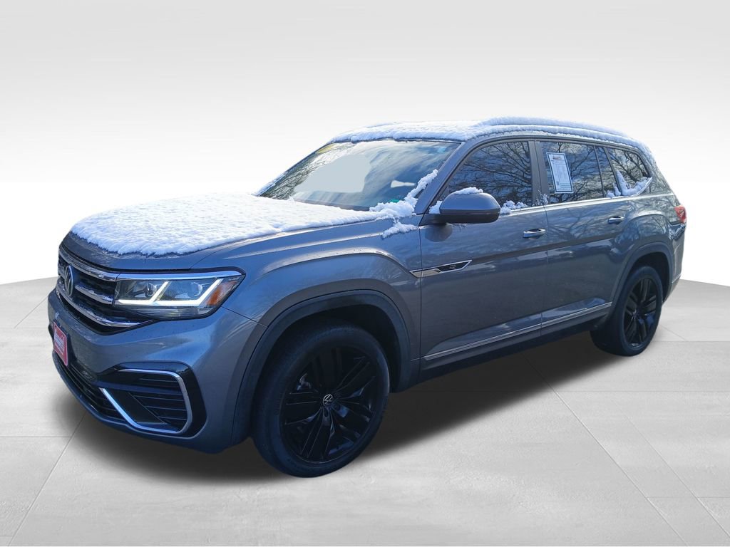 Used 2021 Volkswagen Atlas SEL R-Line image 3
