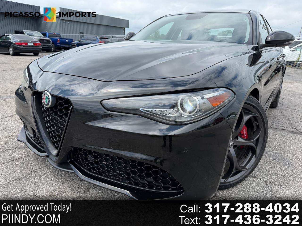 Used 2018 Alfa Romeo Giulia Ti Sport w/ Quick Order Package 22U Sport RWD image 1
