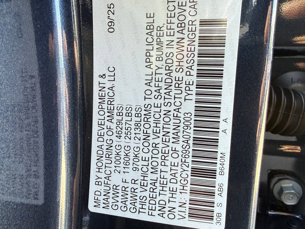 Certified 2025 Honda Accord EX-L image 28