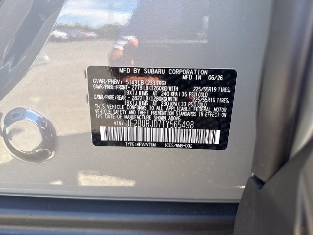 New 2026 Subaru Outback Touring XT AWD/4WD image 19