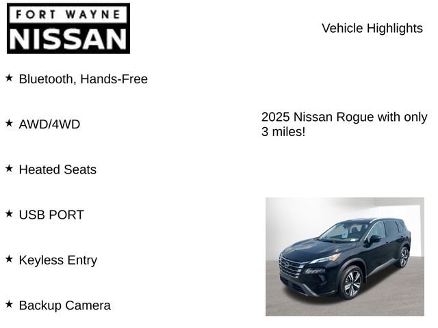New 2025 Nissan Rogue SL image 7