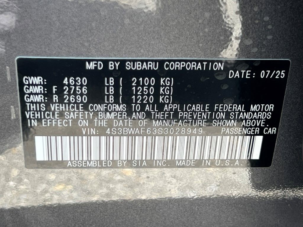 New 2025 Subaru Legacy Premium w/ Popular Package #1A image 28